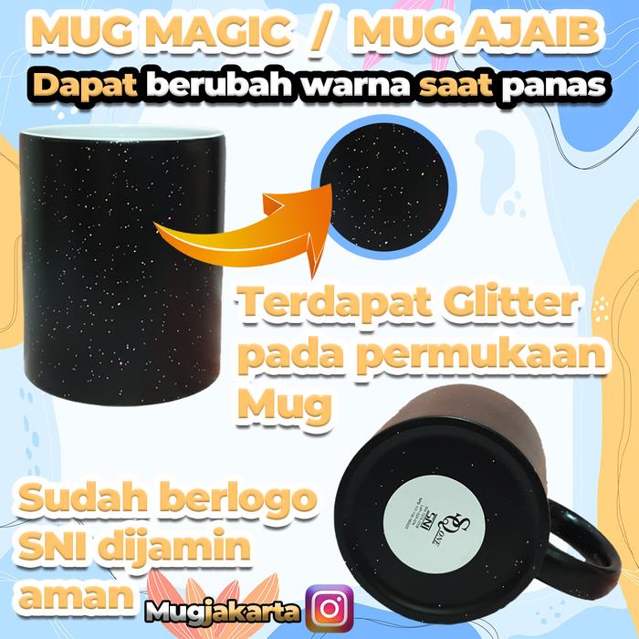 Mug bunglon efek berubah warna MugJakarta